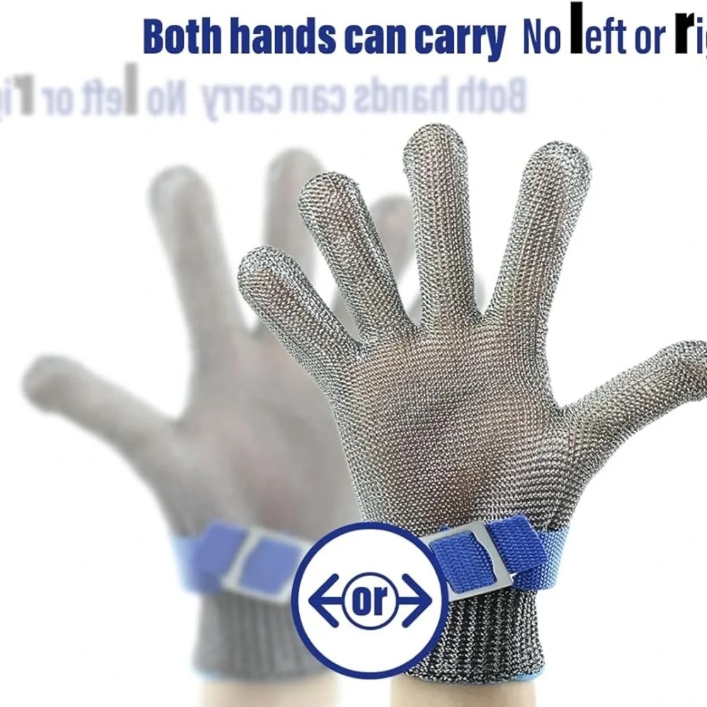 Stainless Steel Cut Resistant Gloves NEW Size S Filleting Meat Trimming by LiteX